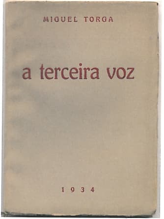 Capa da primeira edição do livro "A Terceira Voz"